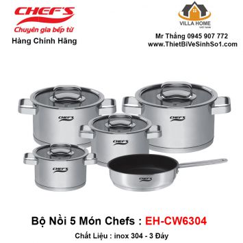 Bộ Nồi 5 Món Chefs EH-CW6304
