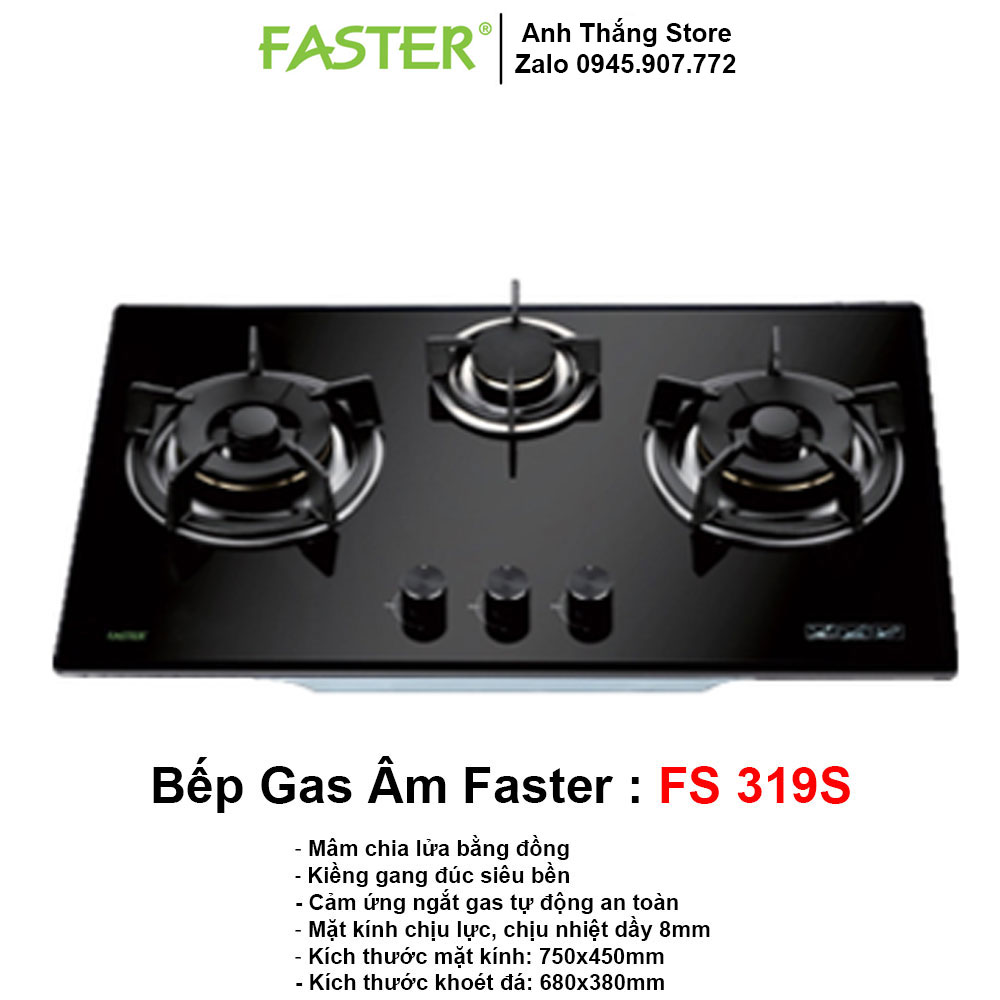 Bếp Gas Faster FS 319S