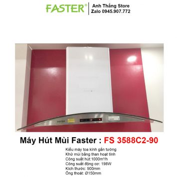 Máy Hút Mùi Faster FS 3588C2-90