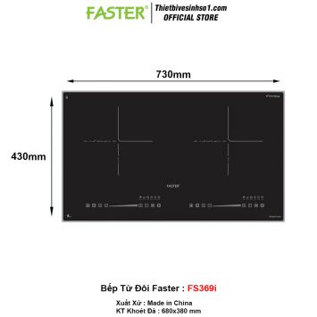 Bếp Từ Đôi Faster FS369i