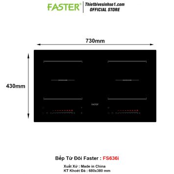 Bếp Từ Đôi Faster FS636i