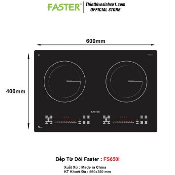 Bếp Từ Đôi Faster FS650i