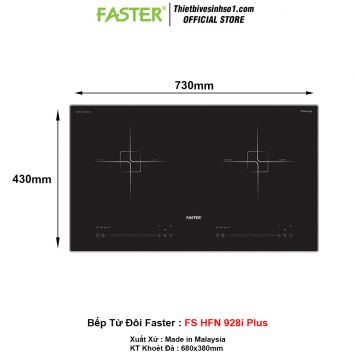 Bếp Từ Đôi Faster FS HFN 928i Plus