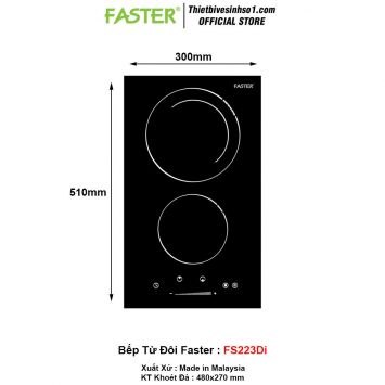 Bếp Từ Đôi Faster FS223Di
