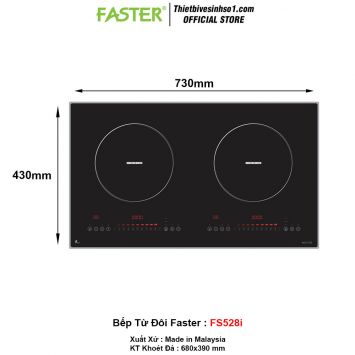 Bếp Từ Đôi Faster FS528i