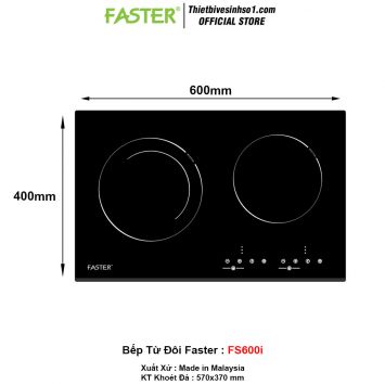 Bếp Từ Đôi Faster FS600i