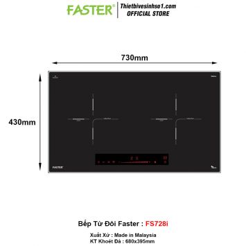 Bếp Từ Đôi Faster FS728i