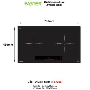 Bếp Từ Đôi Faster FS728Si