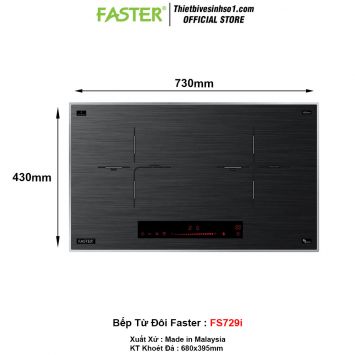 Bếp Từ Đôi Faster FS729i
