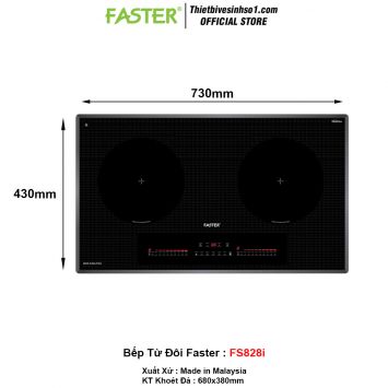 Bếp Từ Đôi Faster FS828i