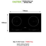 Bếp Từ Đôi Faster FS860i Plus