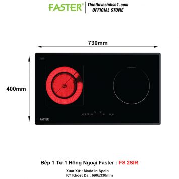 Bếp Điện Từ Faster FS 2SIR
