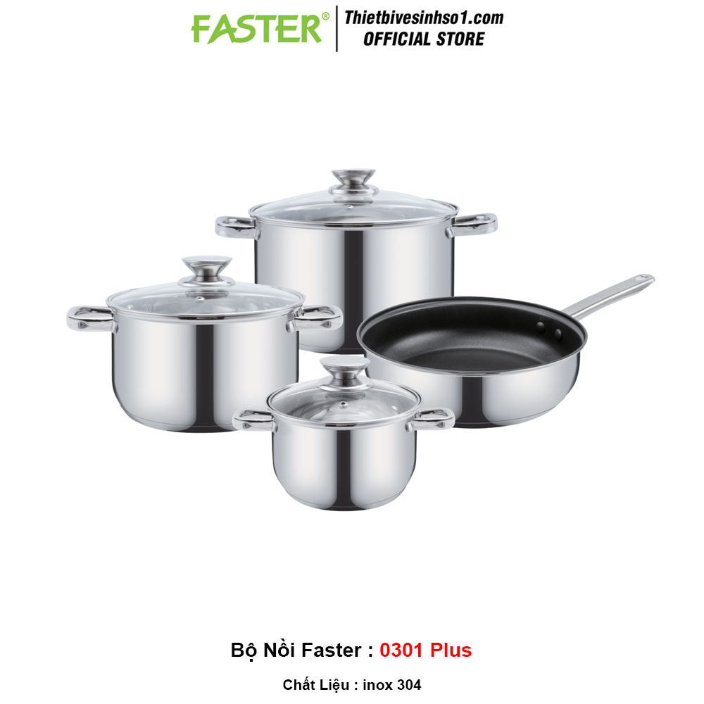 Bộ Nồi Faster 0301 Plus