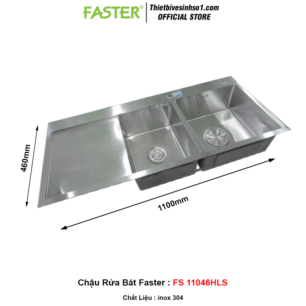 Chậu Rửa Bát Faster FS 11046HLS