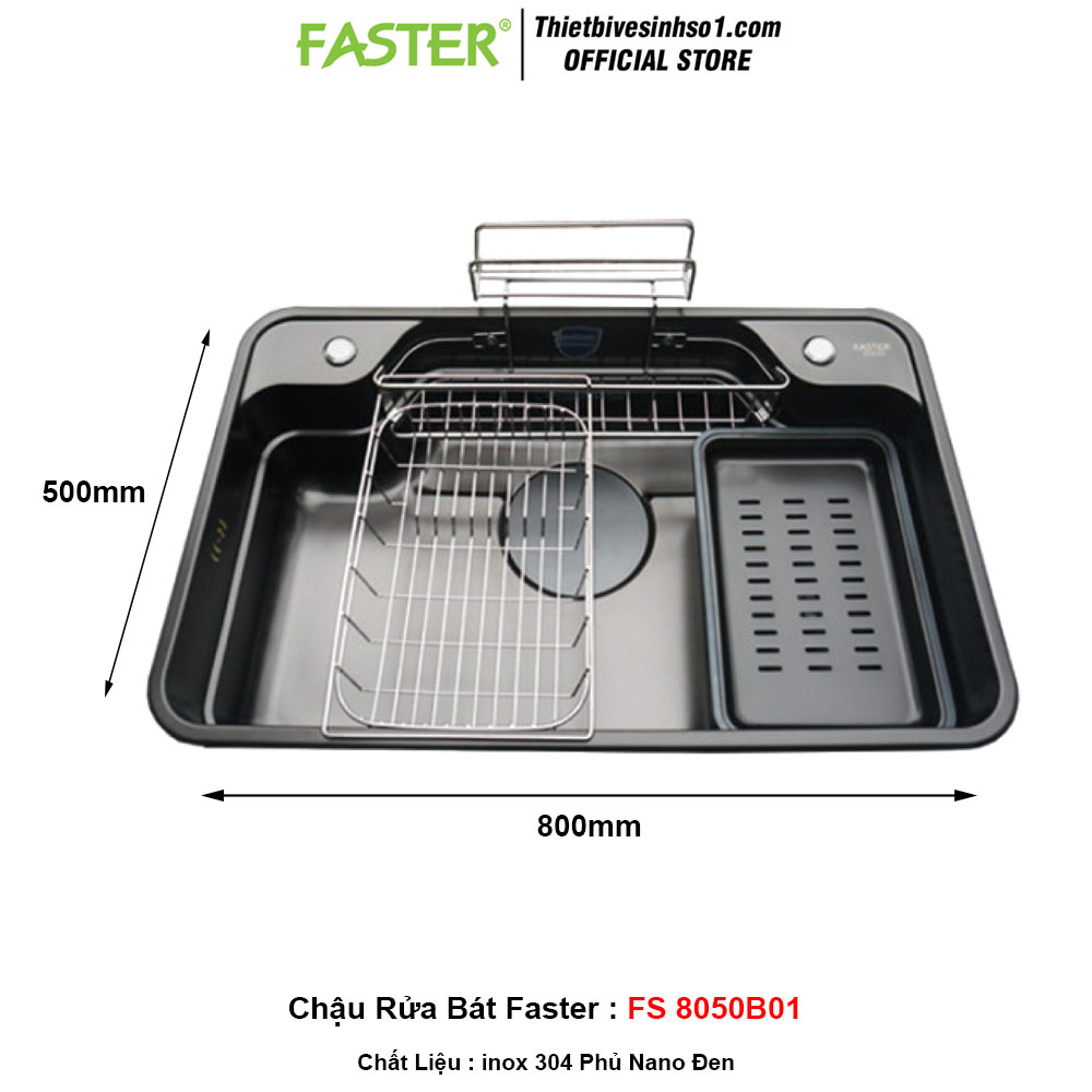Chậu Rửa Bát Faster FS 8050B01