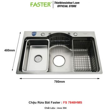 Chậu Rửa Bát Faster FS 7848HMS