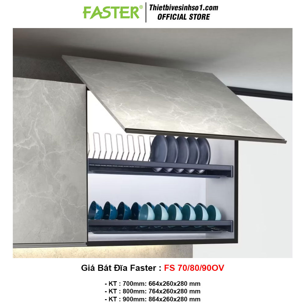 Giá Bát Đĩa Faster FS 70/80/90OV Giá Bát Đĩa Faster FS 70/80/90OV