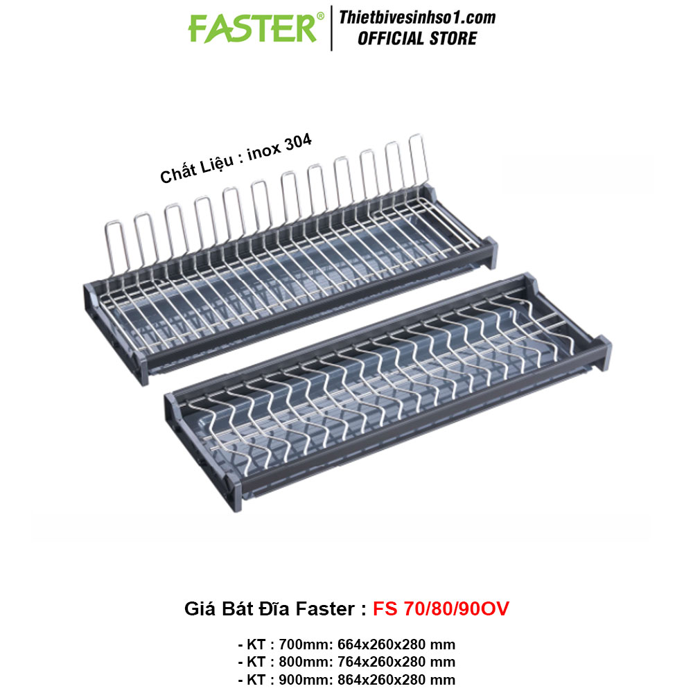 Giá Bát Đĩa Faster FS 70/80/90OV Giá Bát Đĩa Faster FS 70/80/90OV