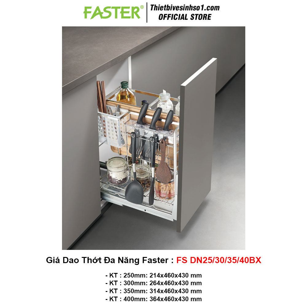 Giá Dao Thớt Đa Năng Faster FS DN25/30/35/40BX Giá Dao Thớt Đa Năng Faster FS DN25/30/35/40BX