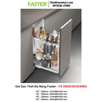 Giá Dao Thớt Đa Năng Faster FS DN25/30/35/40BX