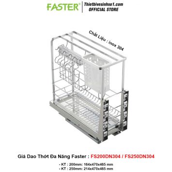 Giá Dao Thớt Đa Năng Faster FS200DN304/FS250DN304