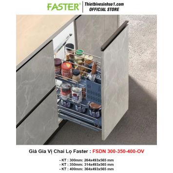 Giá Gia Vị Chai Lọ Faster FSDN 300/350/400-OV