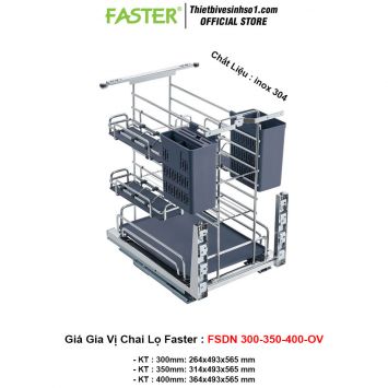 Giá Gia Vị Chai Lọ Faster FSDN 300/350/400-OV