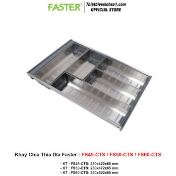 Khay Chia Thìa Dĩa Faster FS45-CTS/FS50-CTS/FS60-CTS