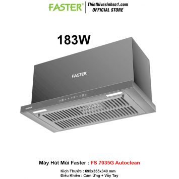 Máy Hút Mùi Faster FS 7035G Autoclean