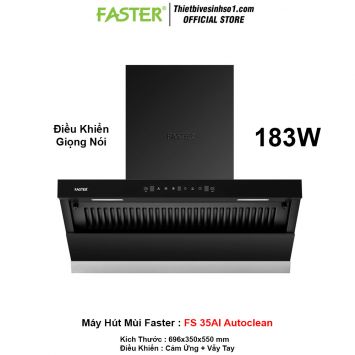 Máy Hút Mùi Faster FS 35AI Autoclean