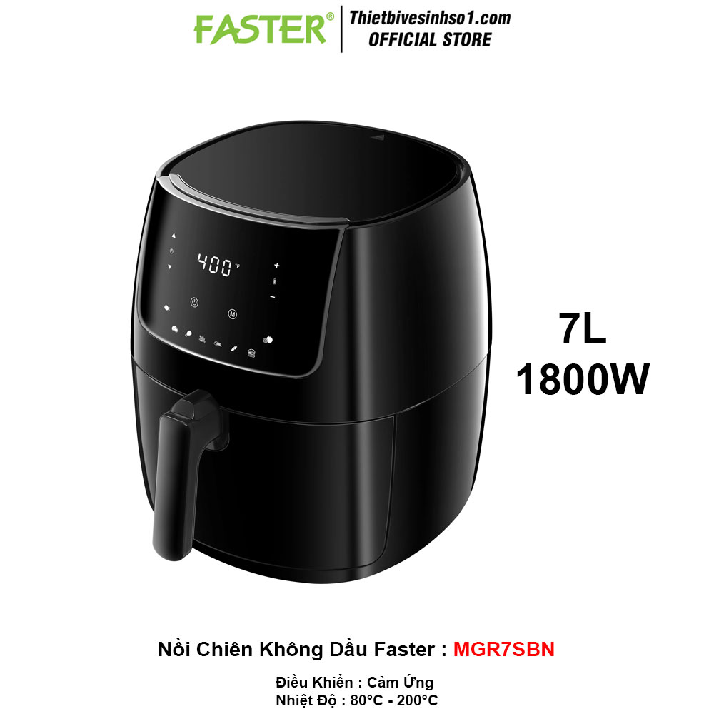 Nồi Chiên Không Dầu Faster MGR7SBN Nồi Chiên Không Dầu Faster MGR7SBN