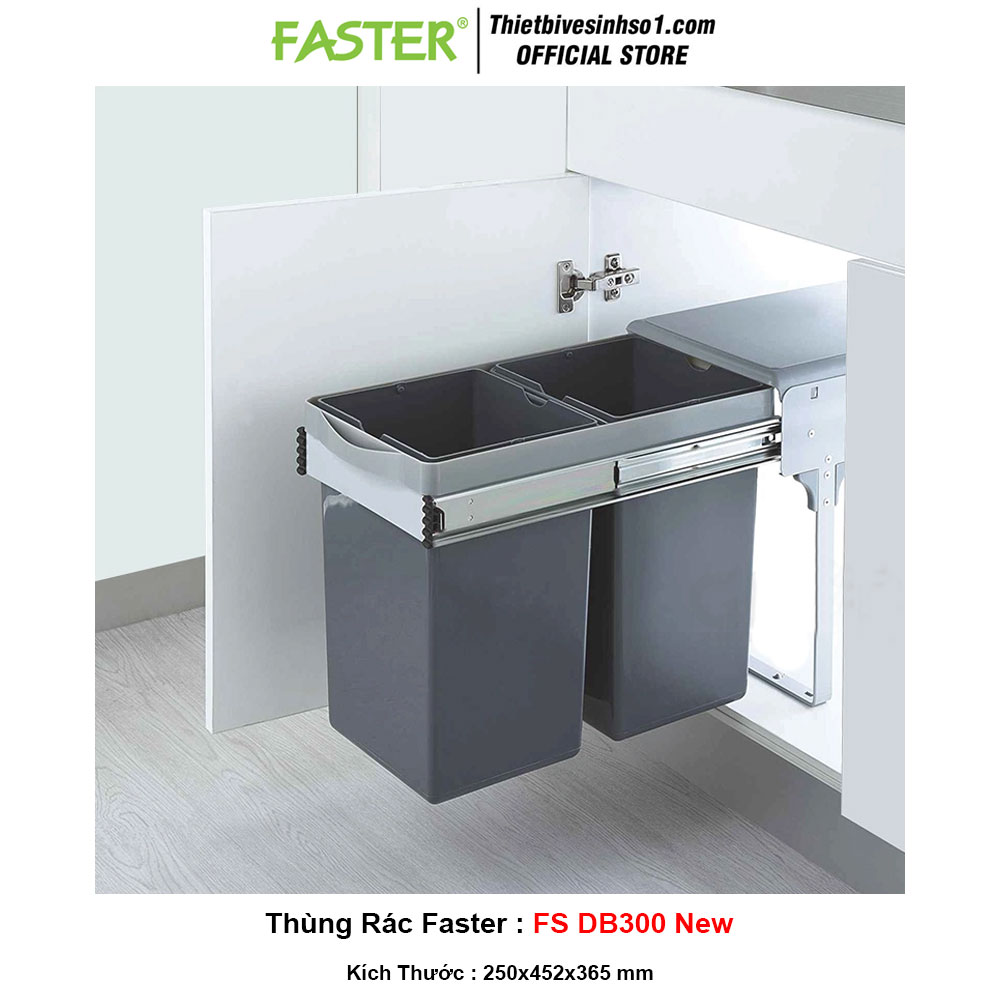 Thùng Rác Faster FS DB300 New