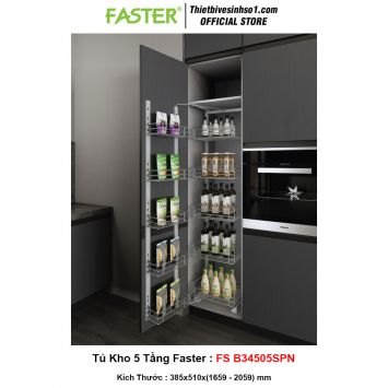 Tủ Kho 5 Tầng Faster FS B34505SPN
