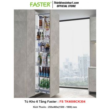 Tủ Kho 6 Tầng Faster FS TK4006CK304