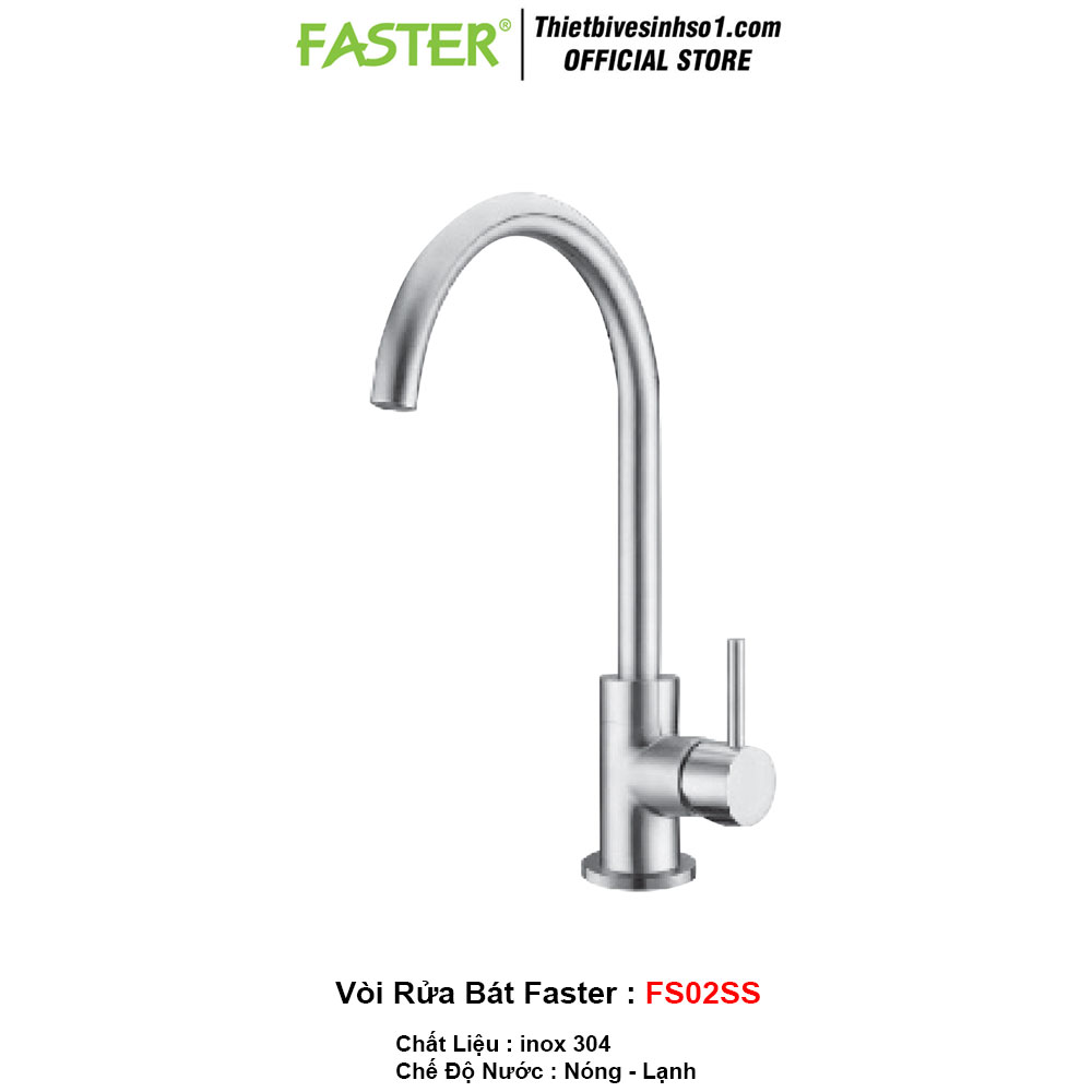 Vòi Rửa Bát Faster FS02SS