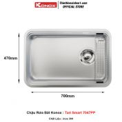 Chậu Rửa Bát Konox Tari Smart 7047PP