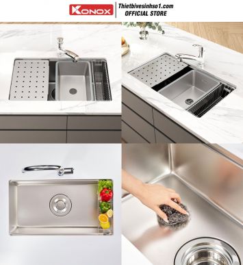 Chậu Rửa Bát Konox Dekor 8044SU