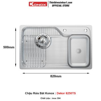 Chậu Rửa Bát Konox Dekor 8250TS