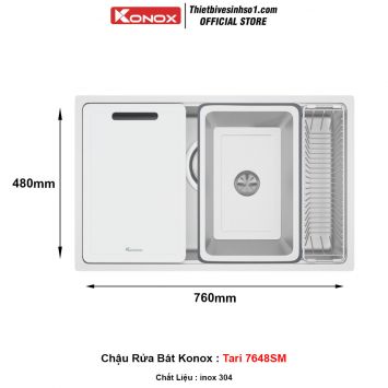 Chậu Rửa Bát Konox Tari 7648SM