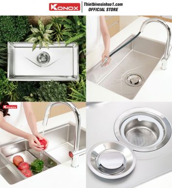 Chậu Rửa Bát Konox Tari 8748SM