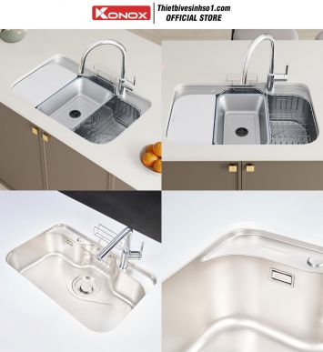 Chậu Rửa Bát Konox Tari Smart 7851