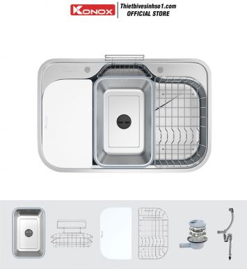 Chậu Rửa Bát Konox Tari Smart 7851