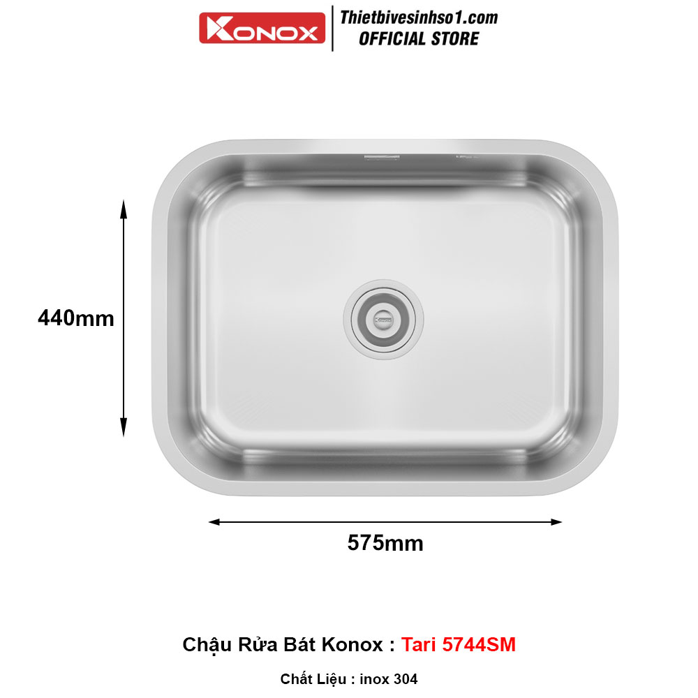 Chậu Rửa Bát Konox Tari 5744SM