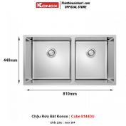 Chậu Rửa Bát Konox Cube 8144DU