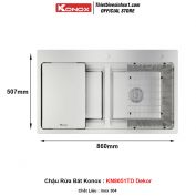 Chậu Rửa Bát Konox KN8651TD Dekor