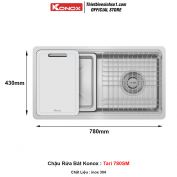 Chậu Rửa Bát Konox Tari 780SM
