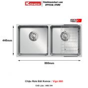 Chậu Rửa Bát Konox Vigo 860