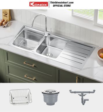 Chậu Rửa Bát Konox Artusi KS11650 1D-BP