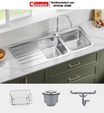 Chậu Rửa Bát Konox Artusi KS11650 1D-BT