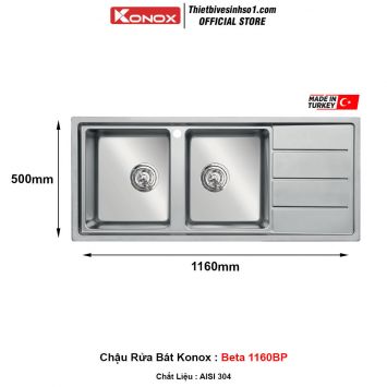 Chậu Rửa Bát Konox Beta 1160BP